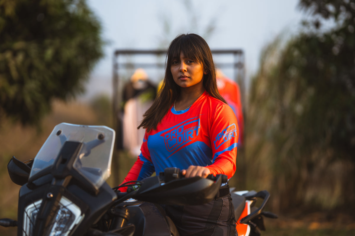 Pro Dirt Adventure Jersey (Orange/Blue)