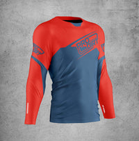 Pro Dirt Adventure Jersey (Orange/Blue)